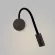 Гибкое бра Italline DE-316 black, вид сбоку