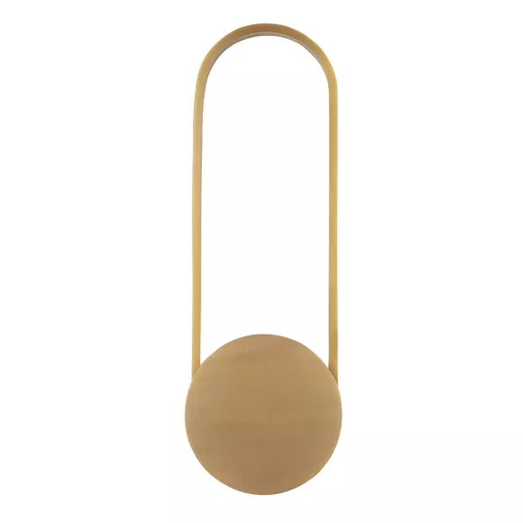 Настенный светильник Crystal Lux NINA AP18W LED BRASS, Золото, Белый, От теплого до холодного Настенный светильник Crystal Lux NINA AP18W LED BRASS, Золото, Белый, От теплого до холодного