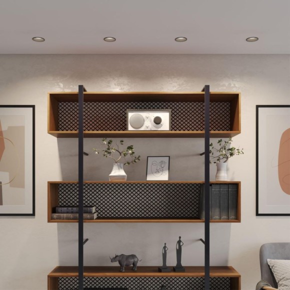 Встраиваемый светильник с переключателем цветовой температуры и угла рассеивания Novotech Wir Solis 359858