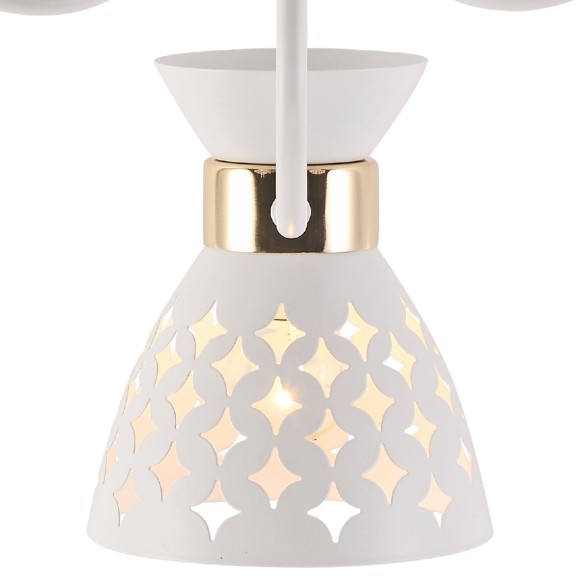 Потолочная люстра Reluce 01579-3.3-03 WH+FGD