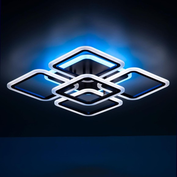 Потолочная светодиодная люстра с пультом управления Citilux Марсель Смарт CL232A155E