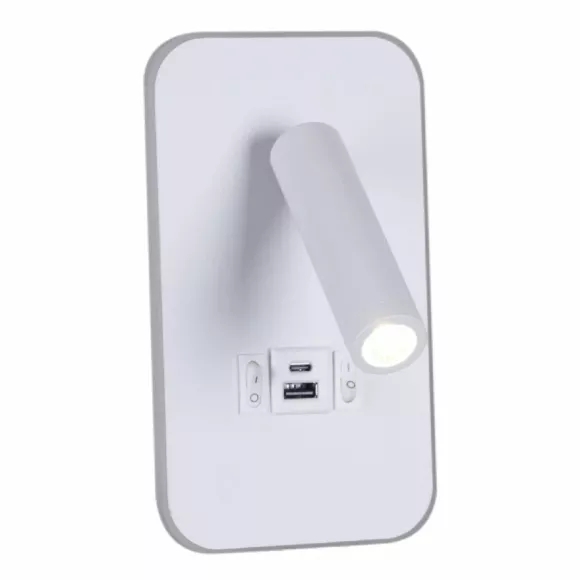 Спот Reluce 86204-9.2-001KT LED12W+USB WT Спот Reluce 86204-9.2-001KT LED12W+USB WT
