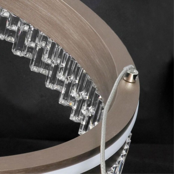 Подвесная светодиодная люстра Lussole Hardin LSP-7428