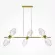 Подвесной светильник Maytoni Coctail time MOD325PL-06G, Золото, Прозрачный, Металл