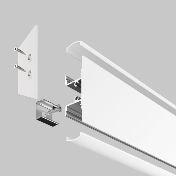 Алюминиевый профиль Maytoni Led strip ALM-1848-W-2M