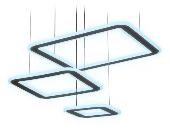 Подвесной светодиодный светильник Ambrella Light Acrylica Original FA433, Кофейный, Белый, От теплого до холодного