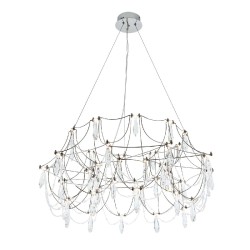 Подвесная люстра с пультом управления Modelux ML.5603.800P СН