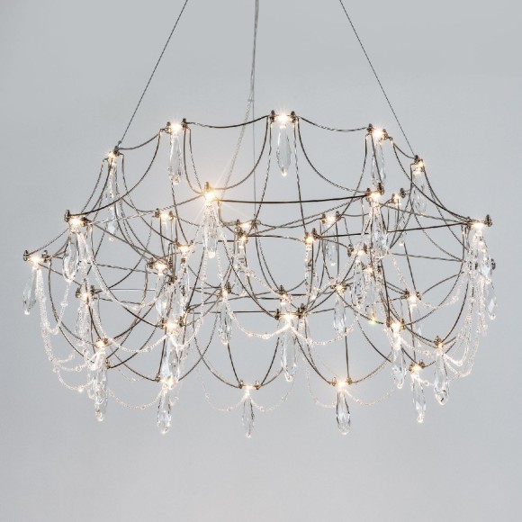 Подвесная люстра с пультом управления Modelux ML.5603.800P СН