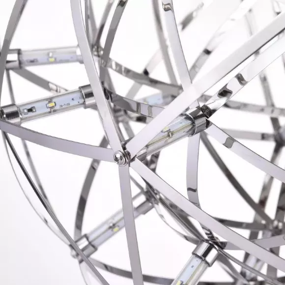 Подвесная люстра Delight Collection ST-5340A chrome, Хром, Металл, Хай-тек стиль, крупный план Подвесная люстра Delight Collection ST-5340A chrome, Хром, Металл, Хай-тек стиль, крупный план