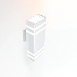 Уличный настенный светильник General GWL-2MR16-GU10-S-IP65 662591