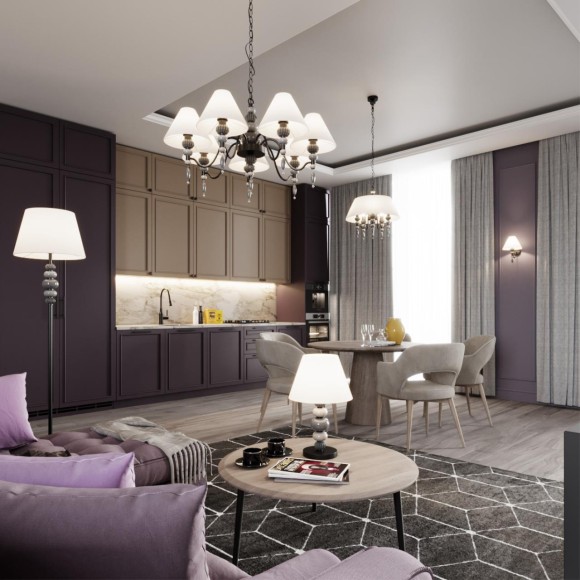 Подвесная люстра Odeon Light Sochi 4896/5A