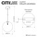 Подвесной светильник Citilux Orton CL202022