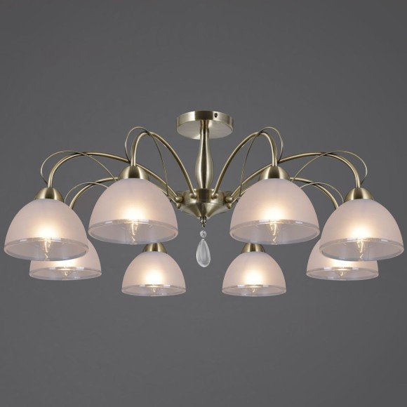 Люстра на штанге Illumico IL0506-8CSQ-25AB ELITE