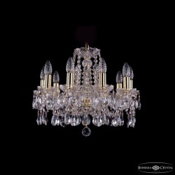 Подвесная люстра Bohemia Ivele Crystal 1413/10/165 G