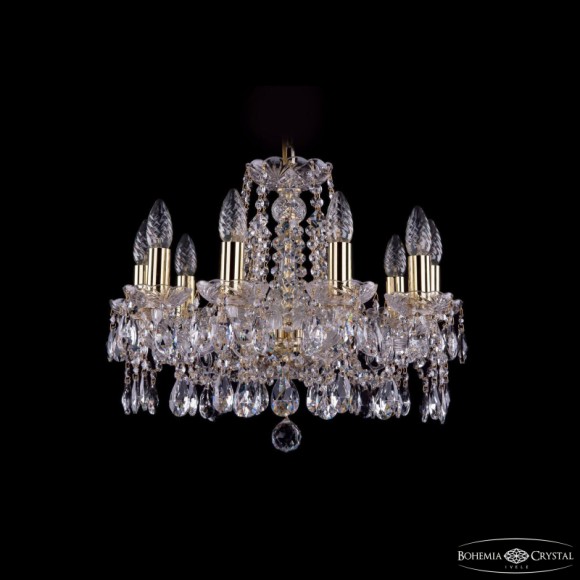 Подвесная люстра Bohemia Ivele Crystal 1413/10/165 G