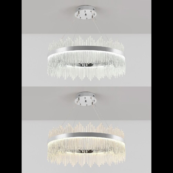 Подвесная светодиодная люстра с пультом управления Natali Kovaltseva INNOVATION STYLE 83161