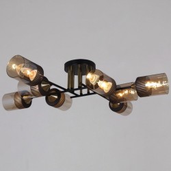 Потолочная люстра Reluce 48460-0.3-08 BK+COPPER
