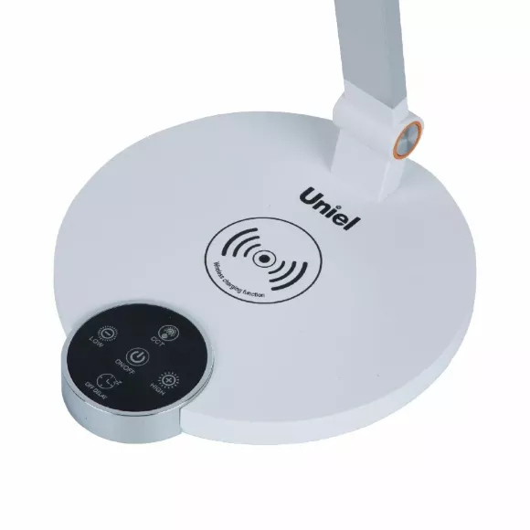 Настольная лампа Uniel ULM-D113 18W/3000-6000K/DIM WHITE UL-00011291, От теплого до холодного, 80 Настольная лампа Uniel ULM-D113 18W/3000-6000K/DIM WHITE UL-00011291, От теплого до холодного, 80
