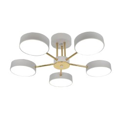 Потолочная светодиодная люстра с пультом управления Escada Rune 10262/5LED