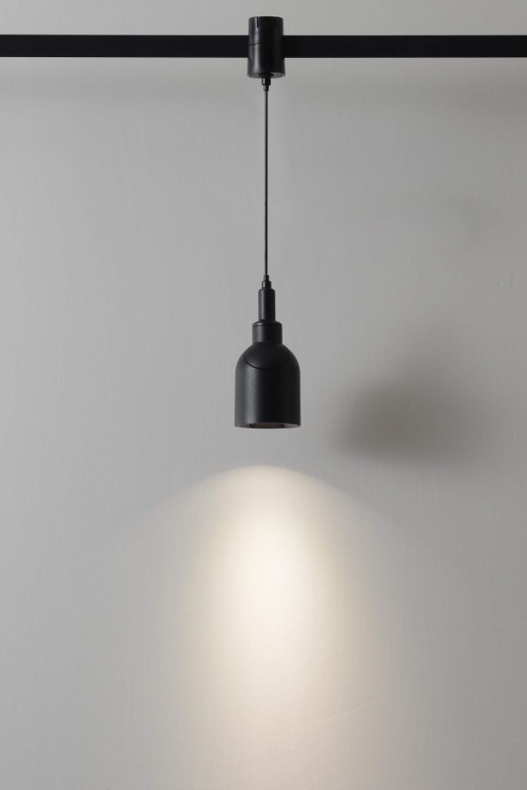 Трековый светильник для гибкой магнитной системы Crystal Lux Trace 48V CLT 0.37 005 7W BL SMART