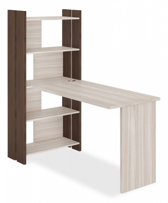 Стол компьютерный Домино Лайт СТЛ-ОВ+С120Прям без тумбы MER_STL-OV-S120Pryam_bez_tumby_SHK