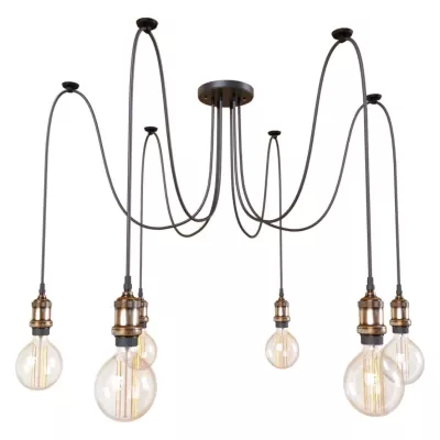 Люстра-паук LOFT IT Spider Loft1162A/6