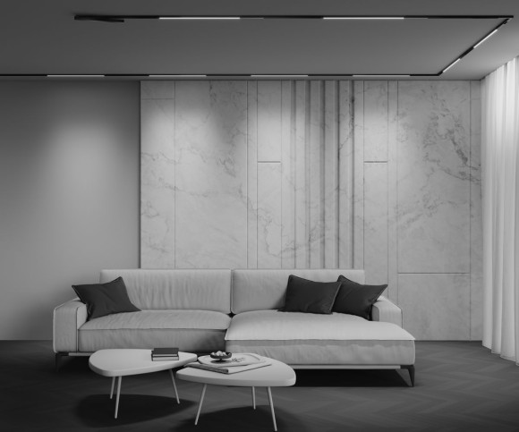 Трековый магнитный светильник Maytoni Technical Basis Exility X TR240-4-12WTW-DSZ-B