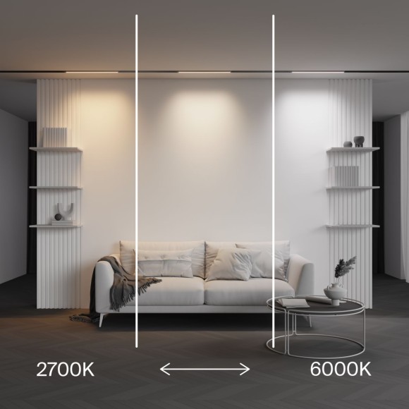 Трековый магнитный светильник Maytoni Technical Basis Exility X TR240-4-12WTW-DSZ-B