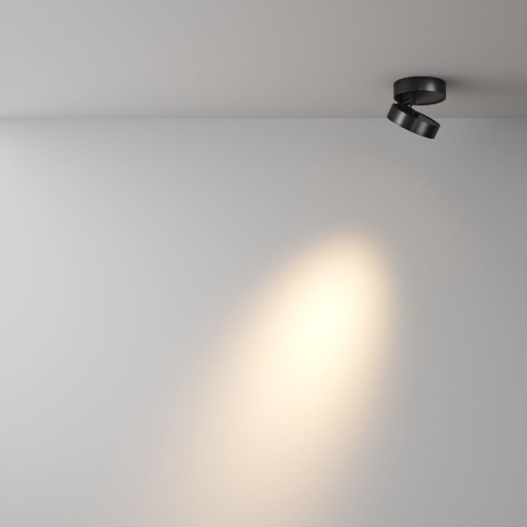 Светодиодный спот Maytoni Magic C022CL-7W3K-B-1, LED, 7W, черный