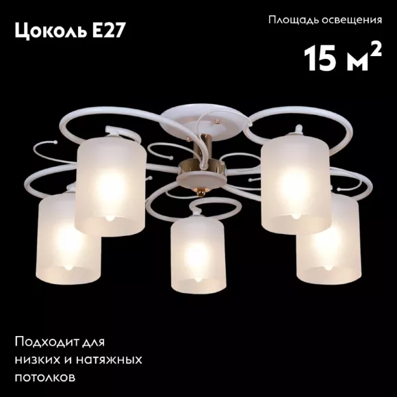 Потолочная люстра Reluce 00738-0.3-05 Потолочная люстра Reluce 00738-0.3-05