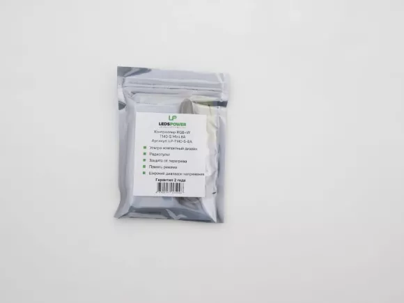 Контроллер LEDS POWER RGB+W T140 Mini 8A 005096 Контроллер LEDS POWER RGB+W T140 Mini 8A 005096
