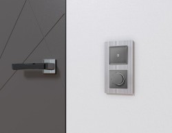 Лицевая панель Alfa (Антрацит серый) для терморегулятора теплого пола Quant Ambrella Volt AP6557