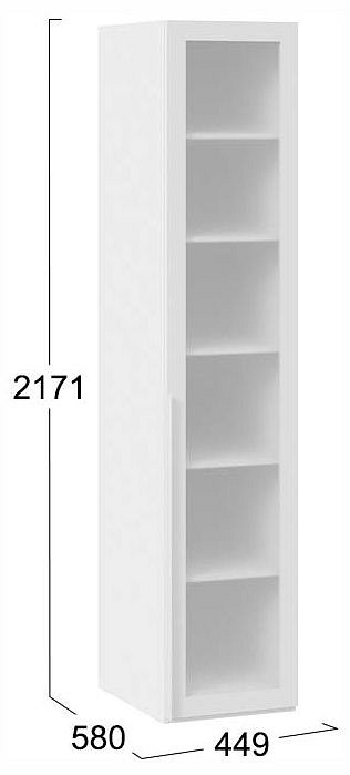 Шкаф-витрина Порто СМ-393.07.008 TRI_252722