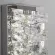 Настенный светильник Eurosvet Blitz 40259 LED хром/ прозрачный хрусталь Strotskis a065321, Холодный белый, Металл, Классика стиль, крупный план