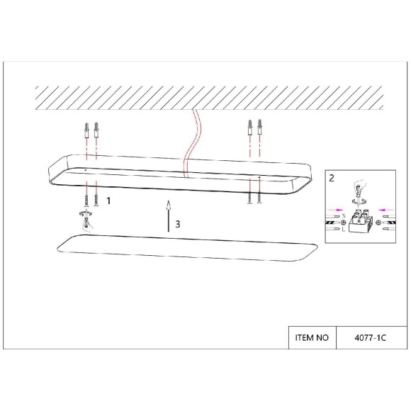 Потолочный светильник Favourite Piano 4077-1C