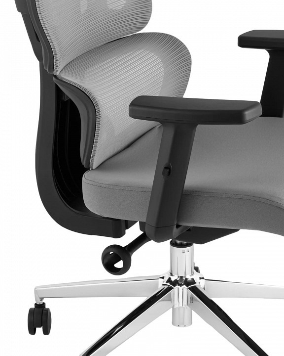 Кресло компьютерное TopChairs Techno SGR_WH-A222_grey