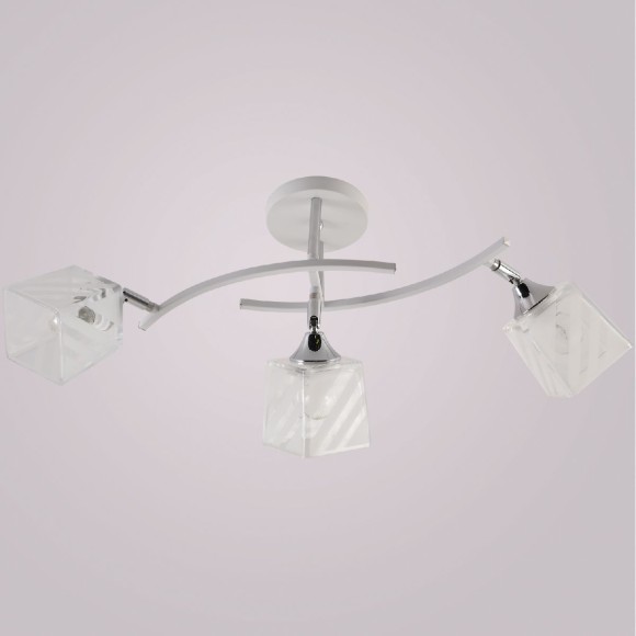 Потолочная люстра Reluce 01593-0.3-03 WH+CR