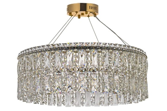 Подвесная светодиодная люстра Arti Lampadari Ovindoli Gold Ovindoli L 1.5.60.100 G