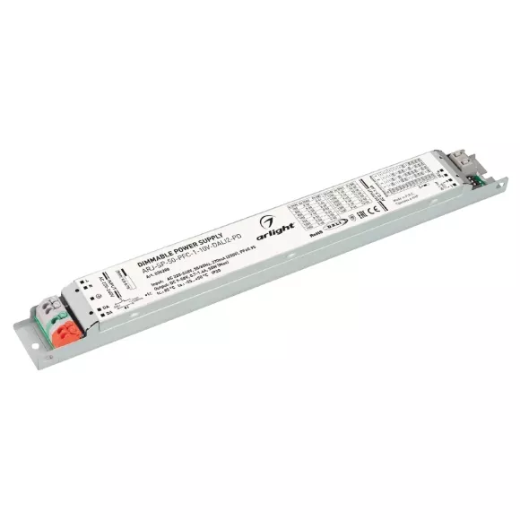Блок питания Arlight ARJ-SP-50-PFC-1-10V-DALI2-PD (50W, 9-58V, 0.7-1.4A) 036288
