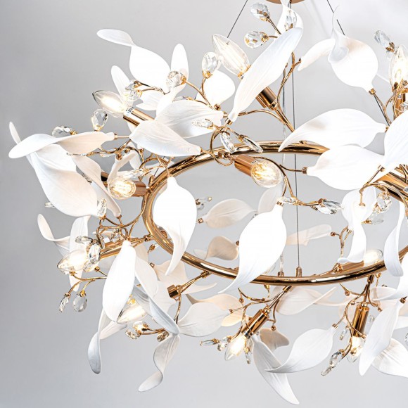 Подвесная люстра Modelux premium ML.6808.1000P GD