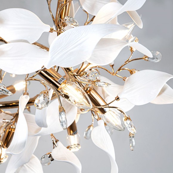 Подвесная люстра Modelux premium ML.6808.1000P GD