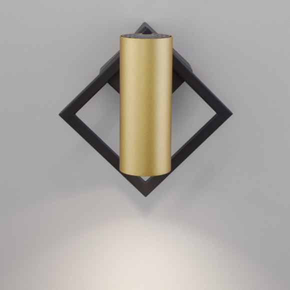 Бра Eurosvet 20091/1 LED черный/ золото