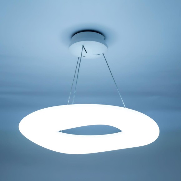 Подвесная светодиодная люстра с пультом управления Citilux Стратус Смарт CL732A660GS