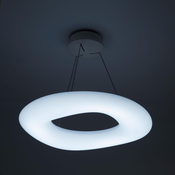 Подвесная светодиодная люстра с пультом управления Citilux Стратус Смарт CL732A660GS