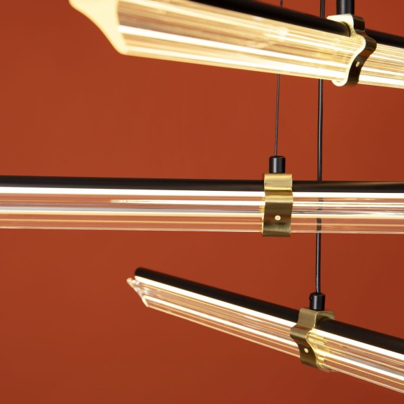 Подвесная светодиодная люстра Freya Brilliance FR5557PL-L22B1