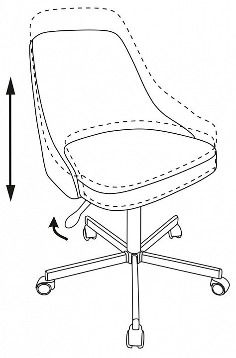 Стул компьютерный CH-340M BUR_1429116