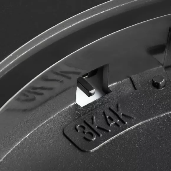 Настенно-потолочный светильник Sonex Omega black 7662/18L, крупный план Настенно-потолочный светильник Sonex Omega black 7662/18L, крупный план