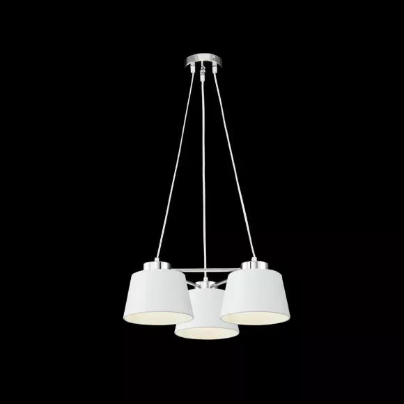 Подвесная люстра Freya Barbara FR5004PL-03CH, Хай-тек, Белый Подвесная люстра Freya Barbara FR5004PL-03CH, Хай-тек, Белый