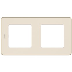 Рамка двухместная Legrand Inspiria 673941