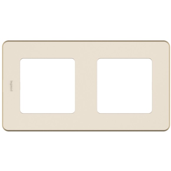 Рамка двухместная Legrand Inspiria 673941